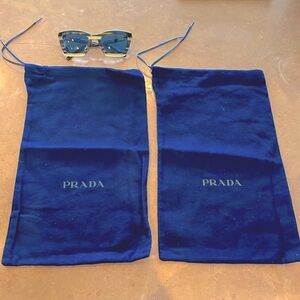 New Prada Velvet Bags x2
